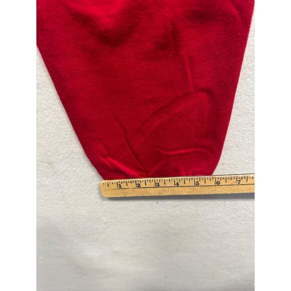 Hollister Red Jogger Pants Size M With Drawstring Waist - Picture 8 of 8